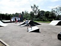 Somercotes Recreation Ground. New Skate Park Equipment 2013