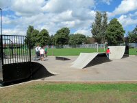 Somercotes & Leabrooks Recreation Grounds new Skateboard Area 2013