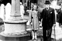 Thought to be Charles Oakes and one of the Family children at Riddings Church.
If anyone has further information on this photograph please contact Somercotes Local History Society.
