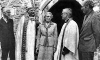 Members of the Oakes Family at Riddings Church