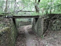 Tramway Bridge over Spring Road stone Works and Bridge still standing