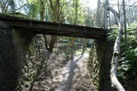 Tramline Bridge, over Spring Road Photo taken April 2014