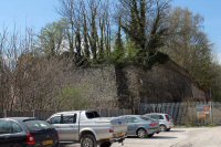 Riddings Iron Works (Pye Bridge) 2014 the old retaining wall