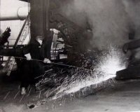 Iron Foundry believed to be the Stanton Works at Ilkeston as the Riddings works no longer had Blast Furnaces