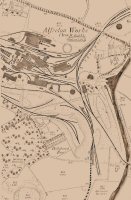 James Oakes & Co- Map showing Riddings Ironworks & Canal 1917