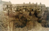 Pennytown cottage, clearly showing the unmade road in the foreground. The date is not known.
