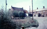 A view of Pennytown probably just prior to demolition of the houses.