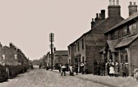 An old photograph of the Horse & Jockey, late 1920s