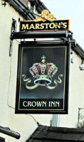 The Crown Inn pub sign, 2013