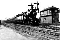 The Leeds Express passing through Pye Bridge. An early but undated photograph.