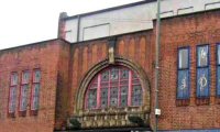 Front faÃ§ade of the Premier Electric Theatre, Somercotes