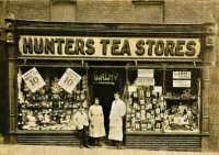The Old Hunters Tea Store is now the Post Office, on Somercotes Hill