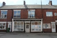 Bells & Beaus Hair & Beauty Salon Lower Somercotes. this building was previously the Lower Somercotes Cooperative Shop Branch No. 24.