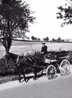 Horse and Carriage near Furnace Row Somercotes