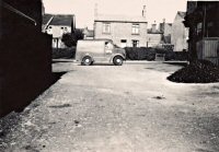 Taylor's Van at Leabrooks near to their shop