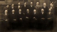 Gentlemen Members of Birchwood Chapel Date and names unkown