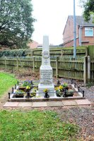 The Kempson Memorial after cleaning in 2014