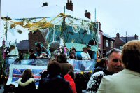 The celebrate the Queen's Silver Jubilee in 1977 a parade of floats was held at Somercotes along with other activities