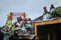 Pictured a Float from the Devonshire Arms in the Silver Jubilee Parade 1977