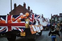 Float in the Somercotes Queen's Silver Jubilee Parade 1977