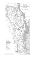 Coalfield Map of Yorkshire, Derbyshire and Nottinghamshire