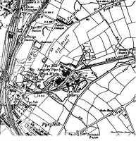 Map of Pye Bridge and Pye Hill oth railway stations are included and the Pye Hill Brick and Sanitary Pipe Works