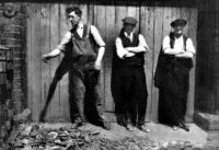 Workers at Riddings Ironworks