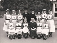 Somercotes Red Cross Detachment at the Junior School in 1958.