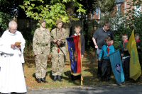 The War Memorial Service 2014 attending were the Somercotes Scouts and Guides, and Alfreton Army Cadet Force 2014.
