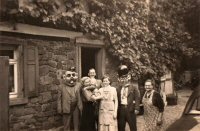 Can anyone tell us were this Photograph was taken and who the people are.
Please contact Somercotes Local History Society if you can help.