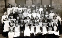 An early photograph of Somercotes Girls School