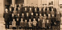 Somercotes Boys School Pupils and Teachers 1925