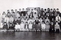 Group photograph of Pupils at Somercotes School date not known