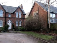 Somercotes School House adjacent to the School on Nottingham Road