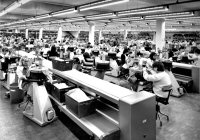 Production line at Dalkeith factory 1968