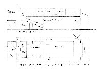 Plan of interior of the Empire Cinema Nottingham Road, Somercotes.