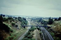 View of the old Red Bridge from Alfreton Tunnel, looking towards Birchwood Lane and its Bridge.