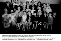 Coronation Day 1953, a party held for the children of Baker Close at The Old English Gentleman.