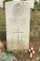 War Grave of Ernest Hardy Killed in action 18th December 1915. More information can be found in the World War I Soldiers section of this website.
