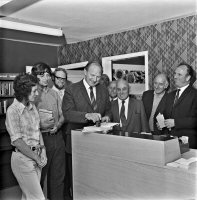 The opening of the new Somercotes Library on 25th August 1971.