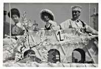 Somercotes Carnival Float on Windmill Rise, this was the Everlastic entry titled 