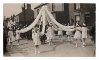Sunday School Parade on Sleetmoor Lane, 12th September 1931.