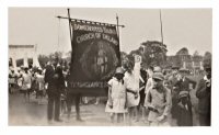 Hospital Day Parade at Somercotes, The Somercotes Branch Church of England Temperance Society.