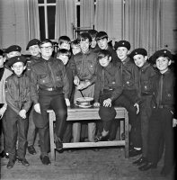 Somercotes St. Thomas Scouts Birthday party 4Th February 1970.