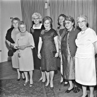 British Legion Women's Section Dinner at Somercotes 5th December 1966.