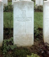 The Commonwealth War Grave of William Riley at Hermannville World War II.