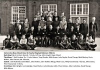 Somercotes Boys School Class 4A 1960-61 Teacher Mr. Reginald Johnson.