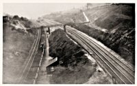 Midland Main line at Red Bridge.