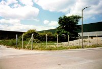 The site of the old Cotes Park Farm now a part of the Cotes Park Industrial Estate photographed in 1992