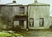 The back of Over Birchwood House before demolition date unknown